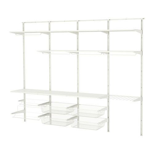 IKEA system ALGOT garderoba, szafa, półki F.V.