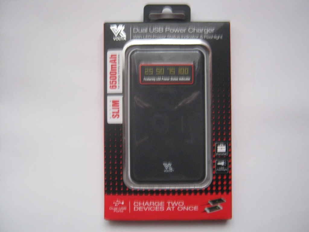 VOLTIX - POWER BANK - 6500 mAh.