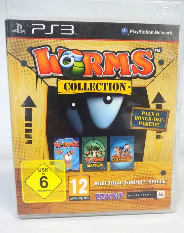 GRA NA PS3 WORMS