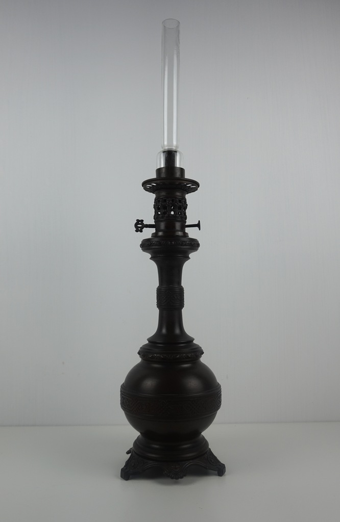 Oryginalna lampa olejowa moderatorowa Matador XIXw