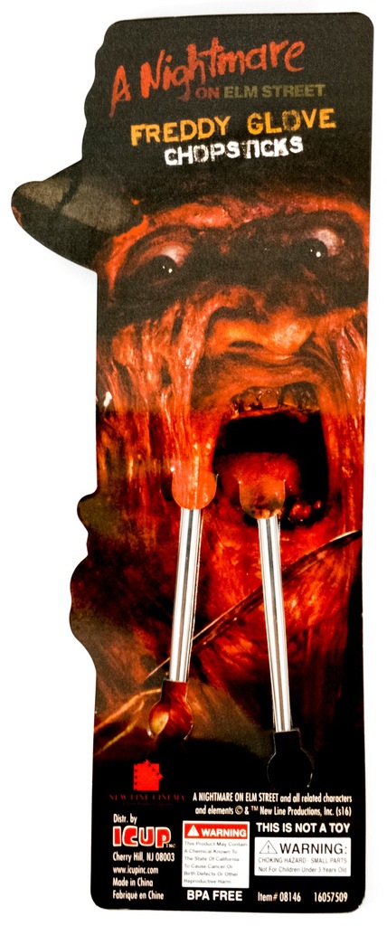 Loot Crate Freddy Krueger Glove Chopsticks A Nightmare on Elm
