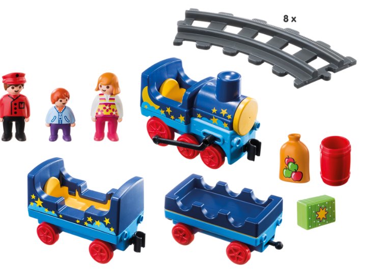 X2945 PLAYMOBILE 6880 CIUCHCIA POCIĄG TOR 