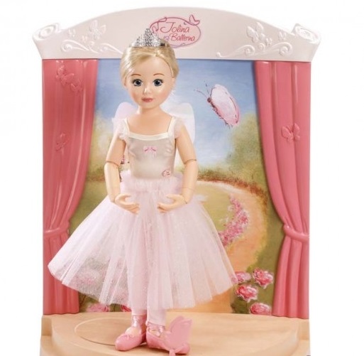 Jolina Ballerina, lalka baletnica i taneczna sce