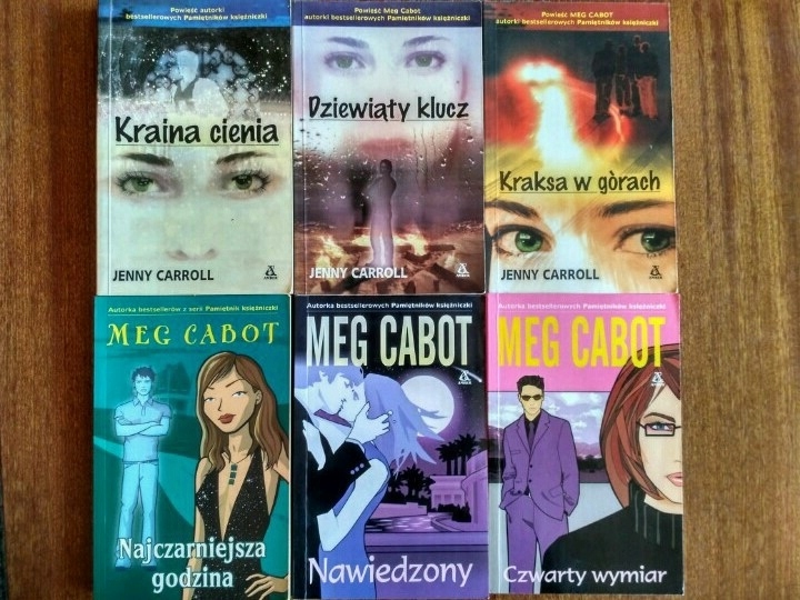 KOMPLET SERII POŚREDNICZKA -MEG CABOT- Tomy 1-6
