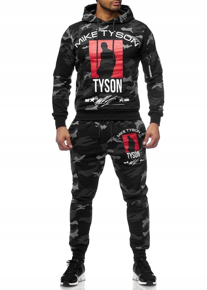 Dresy męskie Spodnie i bluza Mike Tyson dark XXL