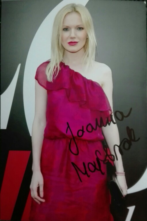 JOANNA MAJSTRAK! Autograf aktorki!
