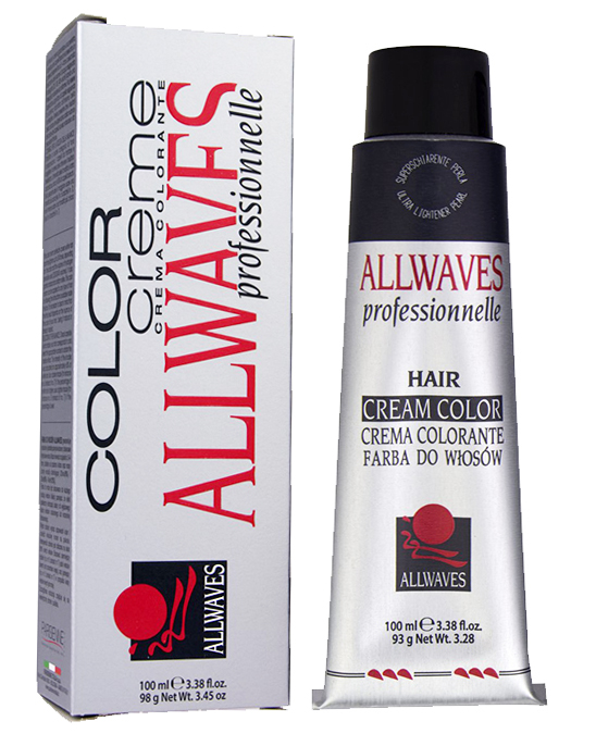 ALLWAVES FARBA DO WŁOSÓW 100 ML paleta kolorów