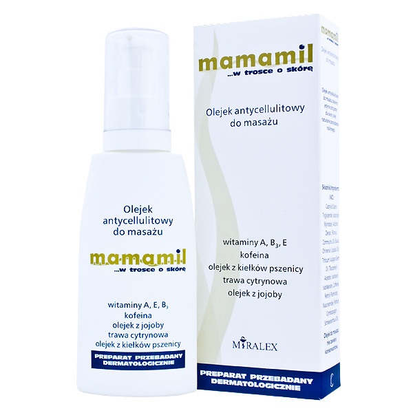 MAMAMIL OLEJEK DO MASAŻU NA CELLULIT ANTYCELLULITO