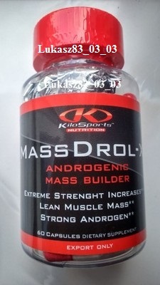 MASSDROL-X KILOSPORTS 60 kaps. MOCNY PH ORYGINAŁ