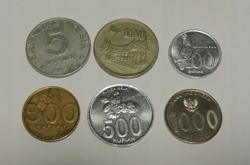 INDONEZJA zestaw monet