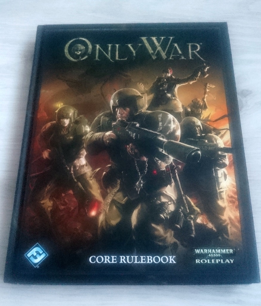 Only War Core Rulebook RPG (Warhammer 40,000)