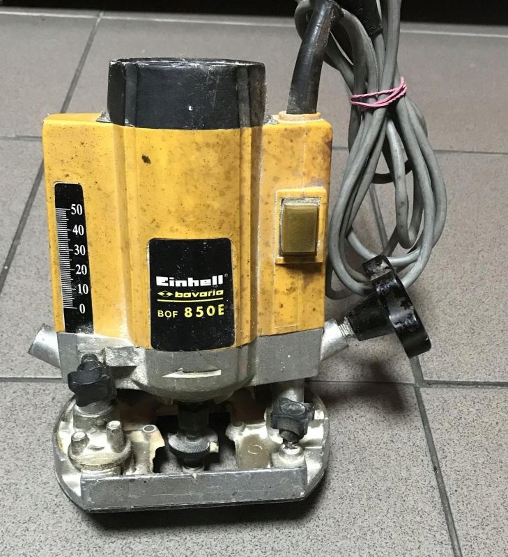 FREZARKA EINHELL BAVARIA BOF 850E - 7736944079 - oficjalne archiwum Allegro