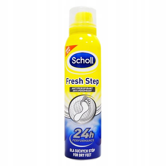 Scholl Fresh Step, antyperspirant do stóp, 150ml