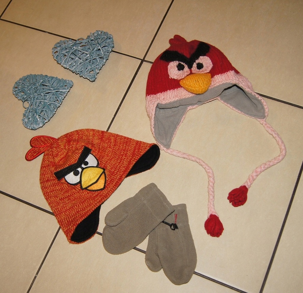 Czapka czapeczka zimowa Angry Birds rozm 2-6 lat