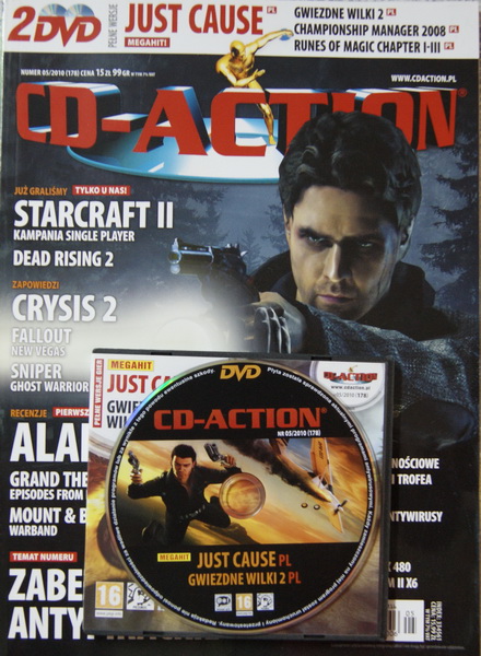 CD-ACTION NR 178 05/2010 1xDVD JUST CAUSE