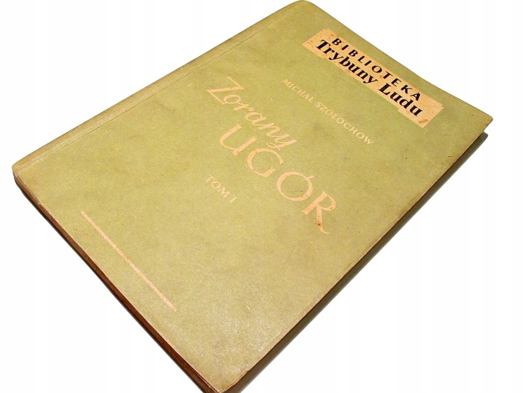 ZORANY UGÓR T.1 SZOŁOCHOW BIBLIOTEKA TRYBUNY LUDU