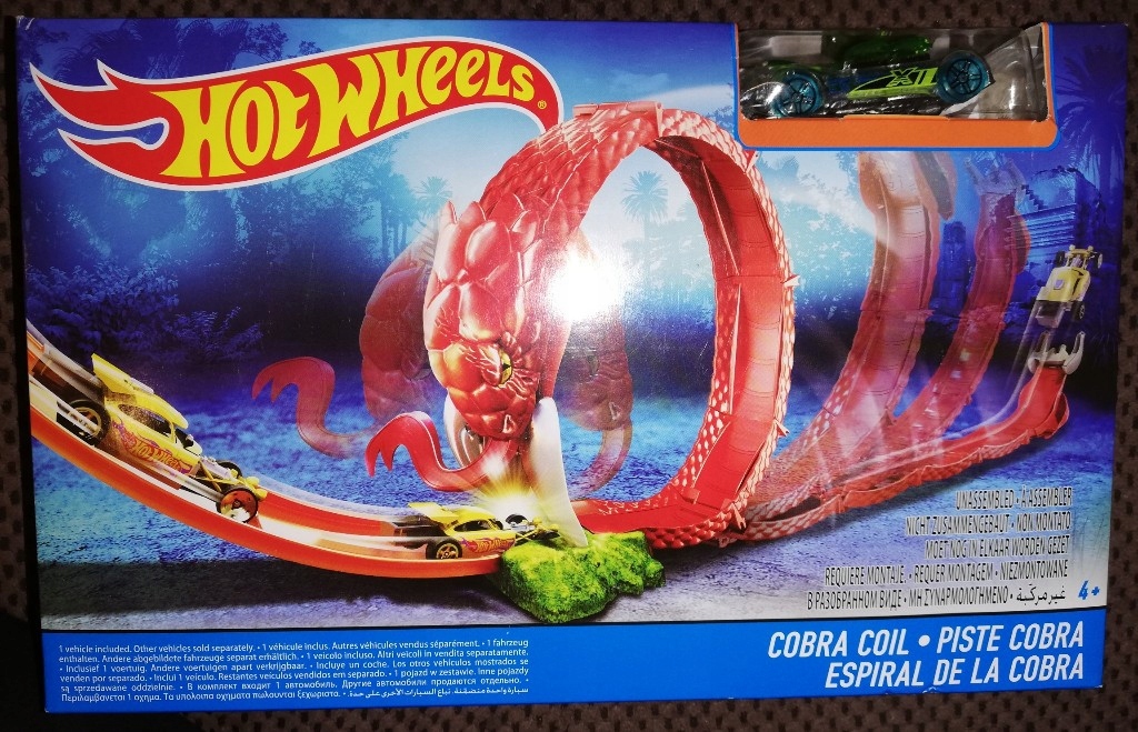 hot wheels cobra coil