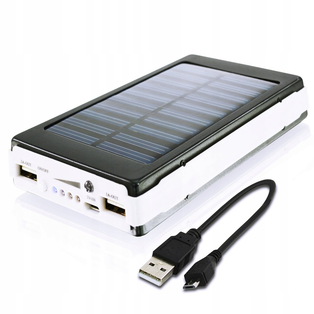 ŁADOWARKA SOLARNA BATERIA POWERBANK 30000mAh 6528921107 oficjalne