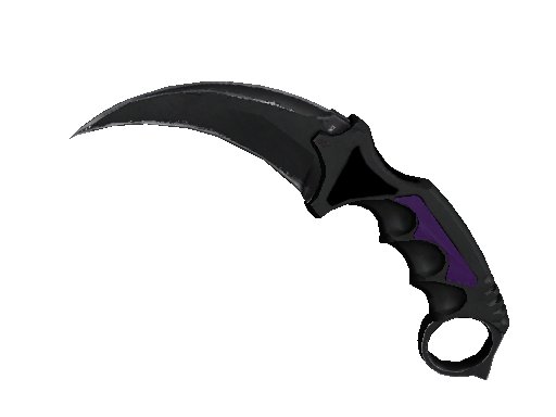 CS:GO NÓŻ Karambit Ultraviolet (Well-Worn)