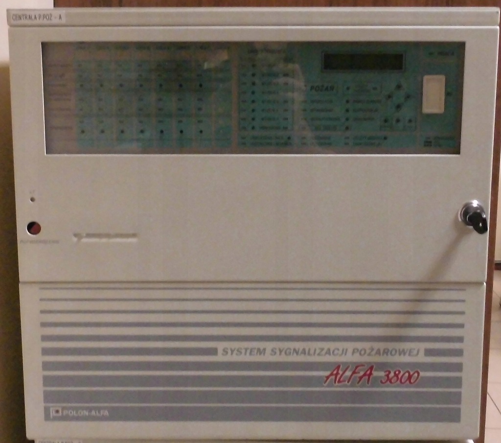 centrala pożarowa polon alfa 3800