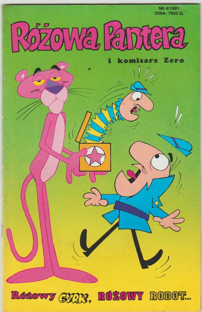 Różowa Pantera i komisarz Zero 4/1991