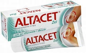 Altacet, 10 mg/g, żel w tubie, 75 g APTEKA
