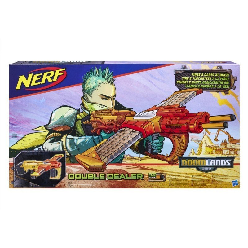 HASBRO - Nerf Doomlands Double Dealer wyrzutnia
