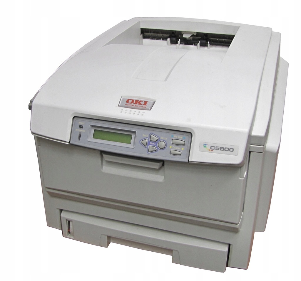 Drukarka laserowa kolorowa OKI C5800 A4 USB LAN