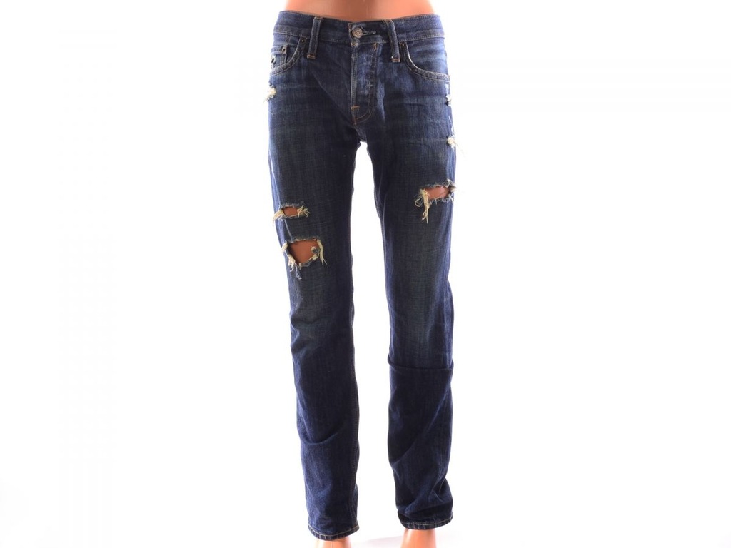 HOLLISTER SPODNIE MĘSKIE JEANS SLIM ~ 28/30