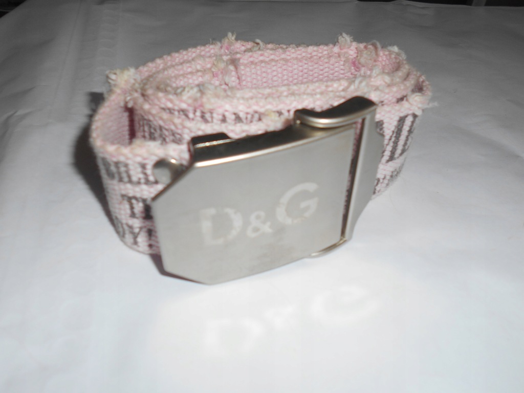 PASEK Z TKANINY DOLCE GABBANA