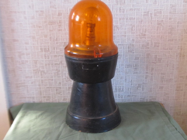 Stara lampa ostrzegawcza Kogut - Milicja