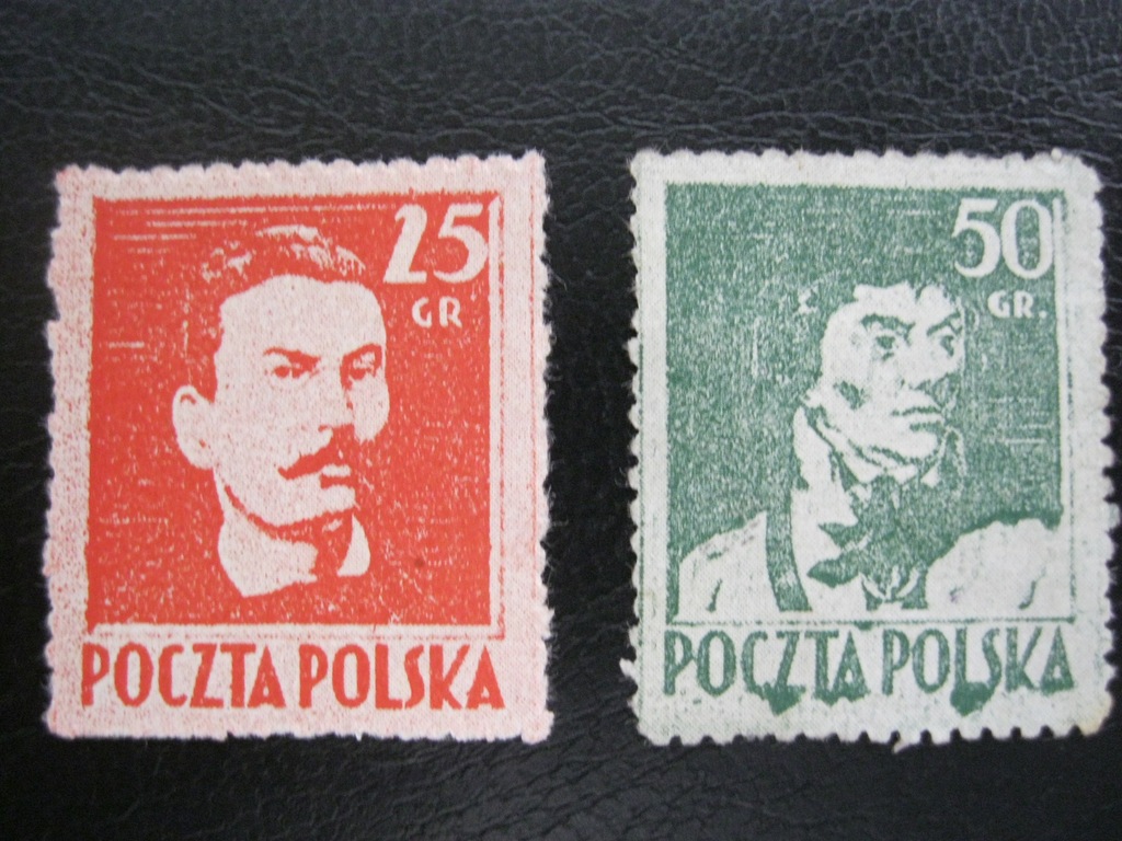 POLSKA 1944-Wodzowie /Fi.339/340 bg-2 znaczki