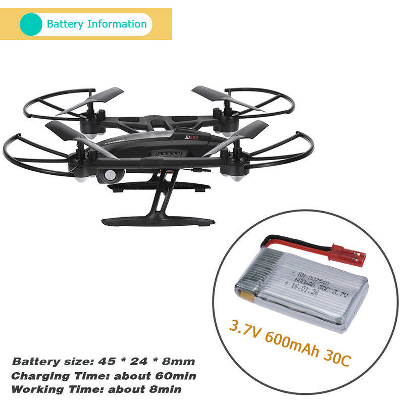 JXD 509G 5.8G FPV Dron Quadcopter FPV na żywo +4GB - 7632770931