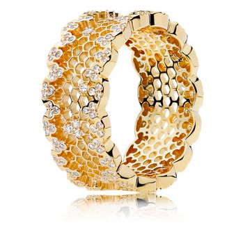 Pandora pierścionek SHINE  167100CZ S925 ALE  52