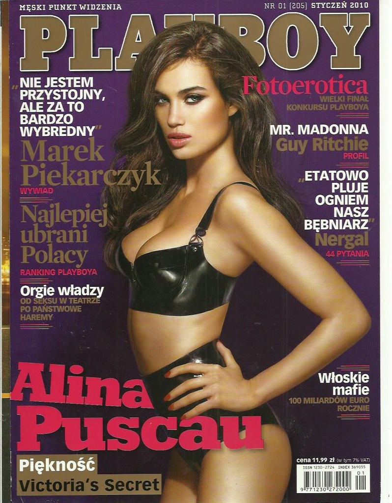 PLAYBOY  01 / 2010  ALINA PUSCAU