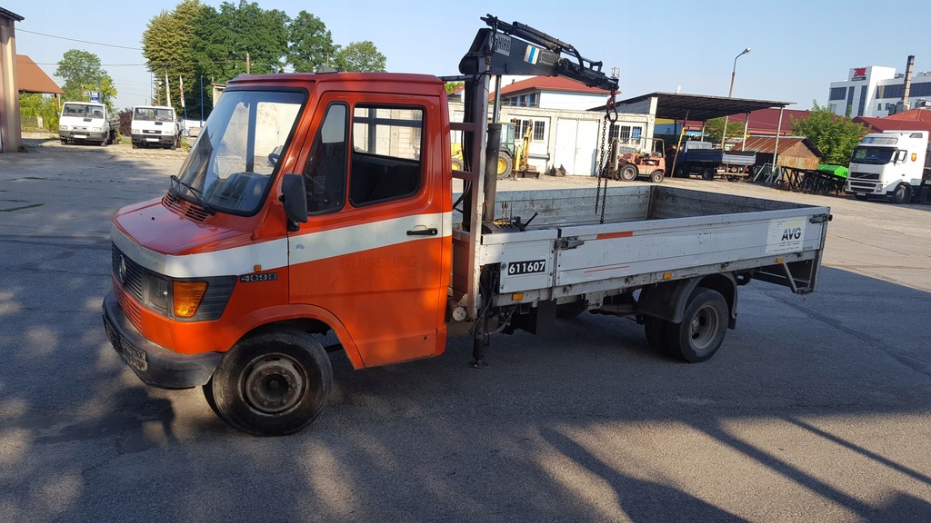 Mercedes 409D 3,0 Kaczka HDS Polskie dozory na HDS
