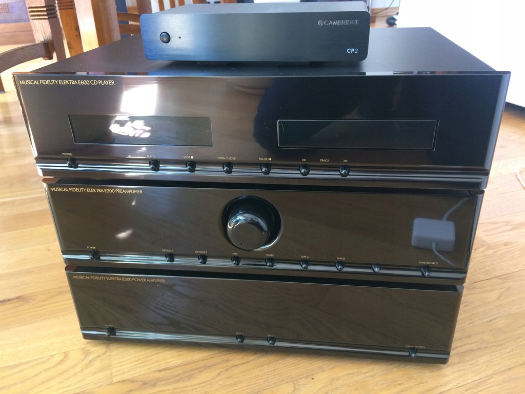 Musical fidelity E200+E300+E600