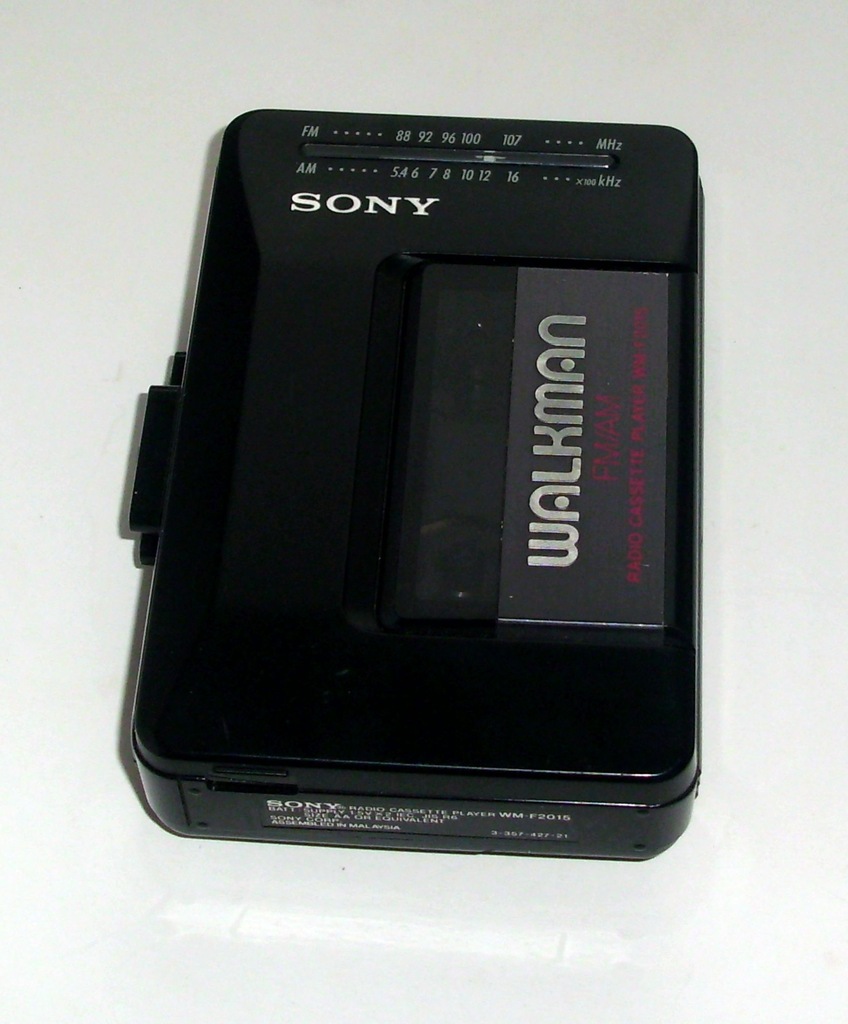 Stary Walkman SONY WM-F2015 radio sprawny 