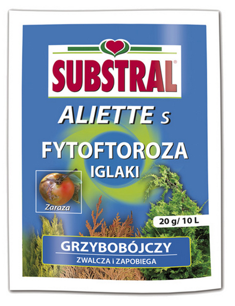 ALIETTE S iglaki fytoftoroza mączniak 20g SUBSTRAL