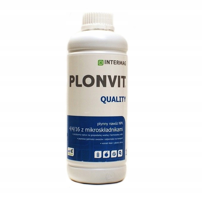 PLONVIT Quality 4-4-16 nawóz płynny INTERMAG 1 L
