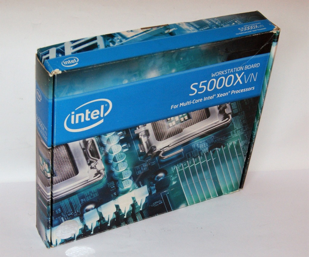 Płyta INTEL S5000X +8GB RAM +PROCESORY +CHŁODZENIE