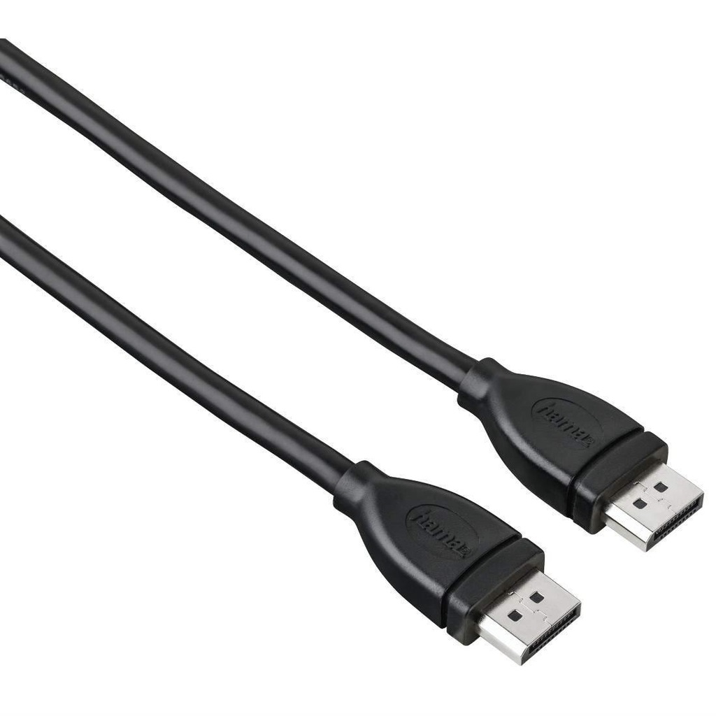 Kabel Displayport Hama 1,8m czarny