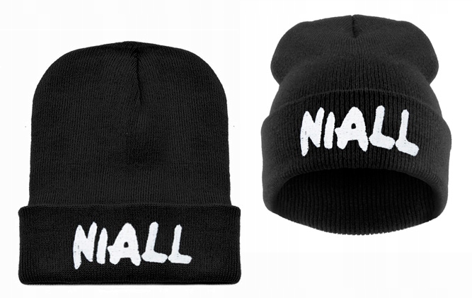 NIALL CZAPKA KRASNAL BEANIE NAPISY ONE DIRECTION