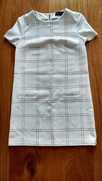 MOHITO biała sukienka w kratkę lato, 36 S - 7444037225 - oficjalne archiwum  Allegro