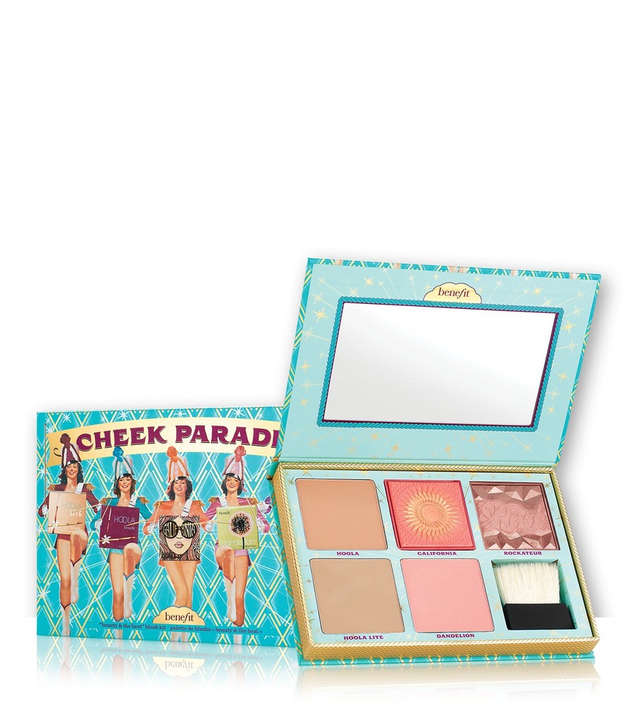 BENEFIT COSMETICS CHEEK PARADE PALETA PUDRÓW I RÓŻ