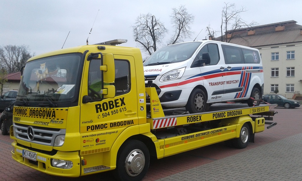 POMOC DROGOWA LAWETA AUTO HOLOWANIE TIR CIECHANÓW