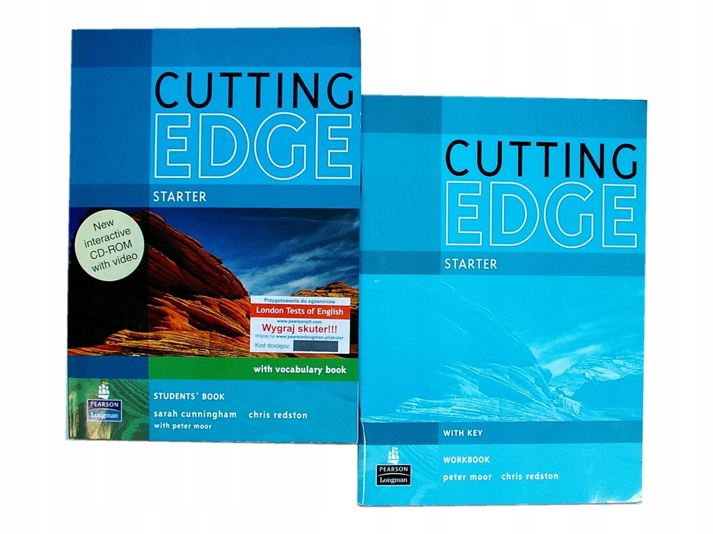 CUTTING EDGE Starter Student's Book Workbook + CD - 7660786421 ...