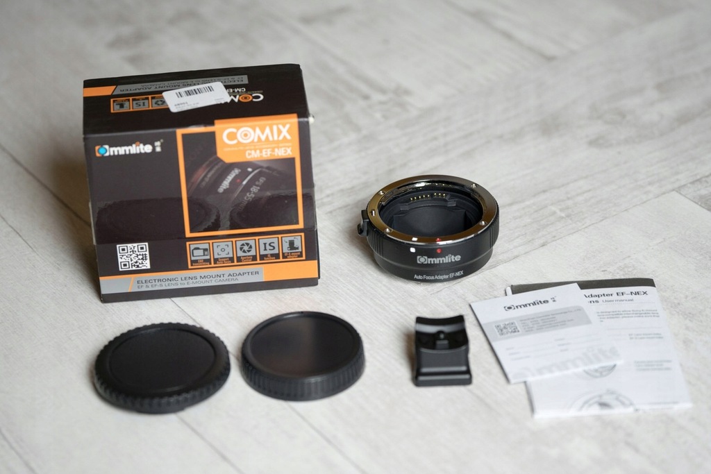 Commlite Sony E / FE - Canon EF / EF-S - autofocus