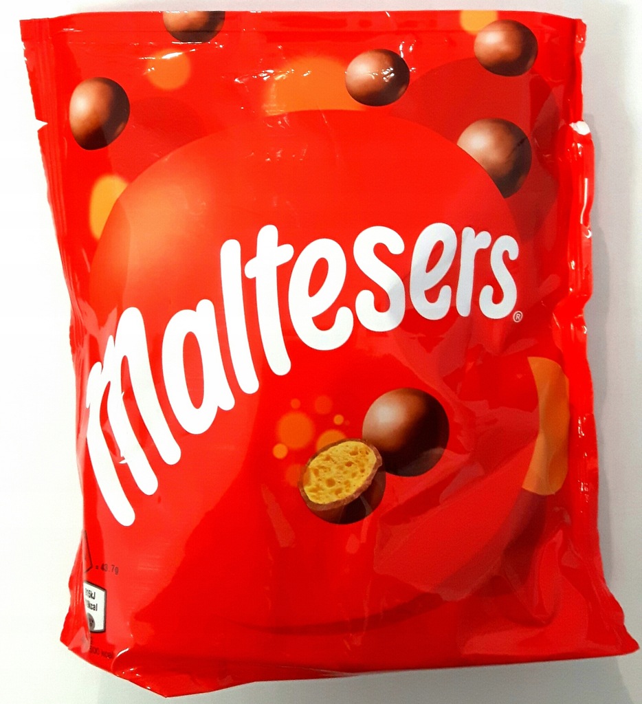 Maltesers chrupiące kulki draże w czekoladzie 175g