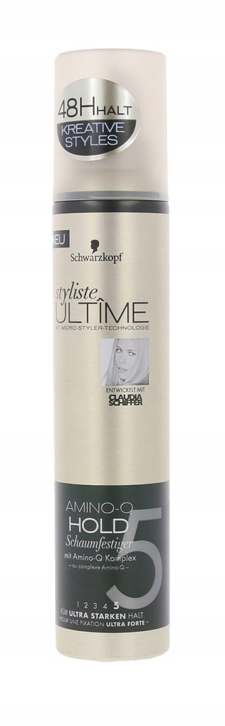 Schwarzkopf E. Ultime 5 pianka do włosów z Niemiec